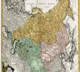 Лезгистан на немецкой исторической карте 1730 года